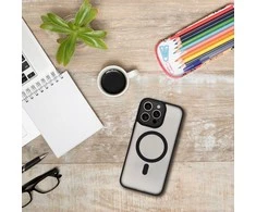 Dėklas Oem Case for iPhone 14 PRO Variete Mag Cover compatible with MagSafe juodas