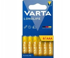 VARTA alkaline battery R3 (AAA) Longlife 6 pcs