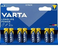 VARTA alkaline battery R6 (AA) Longlife Power 8 pcs