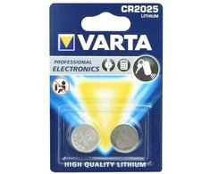VARTA lithium battery CR2025 3V 2 pcs