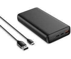 Powerbank Veger T100 (W2032C-100) PD QC3.0 5A 100W 20000 mAh juodas