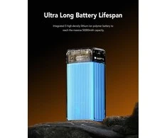 Powerbank Veger Tank Lite (W5001) PD QC3.0 5A 22,5W 50000 mAh juodas