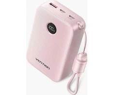 Nešiojamoji baterija „Vention“ 20000mAh, 2xUSB-C, 1xUSB-A, 22,5W, juoda