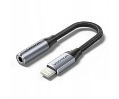 Vention Lightning male adapter 3.5mm jack 0.1m