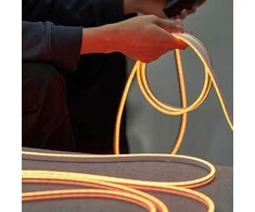 Vention silikoninė neoninė LED juosta su nuotolinio valdymo pultu, 12V, 2m