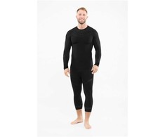 VIKING Gary 3/4 Set Bamboo men's underwear, dydis L, juodas