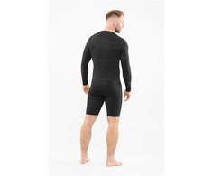 VIKING Gasher Man Longsleeve Merino men's underwear, dydis M, juodas