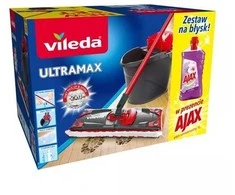 Vileda Ultramax Box mop + Ajax