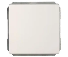Jungiklis VILMA STANDARD ST 150, 1 klavišo, be rėmelio, baltas