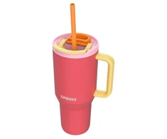 Kambukka Rio Tumbler Rožinė Papaya 950ml raudona