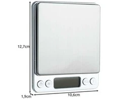 Waga Virtuvinės svarstyklės 500x0.01g Ruhhy