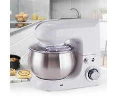 Planetarinis maišytuvas MAESTRO MR-559 su dubeniu 5,0 l, 2000 W Baltas