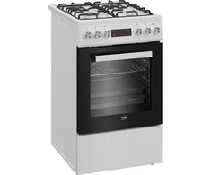 Beko FSE52323DWD viryklė Laisvai pastatoma viryklė Elektrinė dujinė Baltas