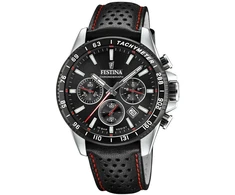 Vyriškas laikrodis Festina Timeless F20561/4 chronografas juodas