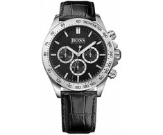 Vyriškas laikrodis HUGO BOSS Chronograph 1513178 (zh032b) + BOX