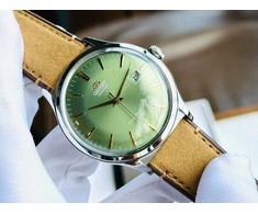 Vyriškas laikrodis Orient Classic Bambino V4 RA-AC0P01E10B + BOX