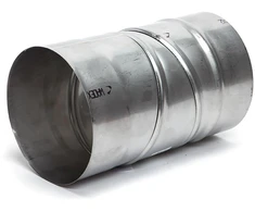 Kaminų alkūnė WADEX 115, D130 mm 45°