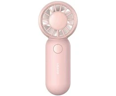 Rankinis ventiliatorius USAMS Mini Pocket ZB354 rožinės spalvos