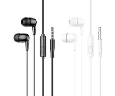 Wire ausinės USB C Hoco M97 baltas