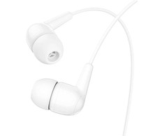 Wire ausinės USB C Hoco M97 baltas