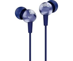 Wire ausinės Jack 3,5 mm JBL C200Si mėlynas