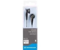 Wire ausinės Jack 3,5 mm Sennheiser MX375 juodas