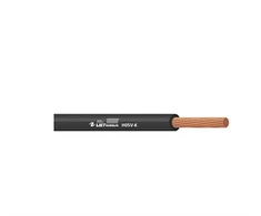 Wire Lietkabelis H05V-K. 1 x 0.5 mm². juodas