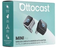 Wireless car adapter OTTOCAST Mini Cube T3 juodas