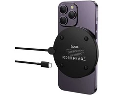Canyon Belaidis įkroviklis Hoco 15W su USB C laidu ir skaitmeniniu ekranu CW62 juodas