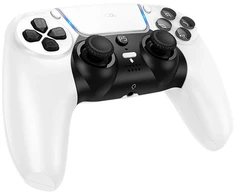 Belaidis žaidimų pultas PS5, suderinamas su PS5/PS4 žaidimais Hoco GA32 baltas