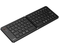 Belaidė klaviatūra folded QWERTY Hoco GM71 juodas