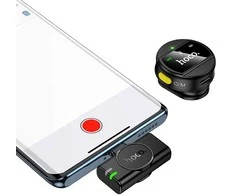 Wireless microphone USB C Hoco L21 juodas