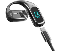 BlueStar Belaidės mono ausinės Blue Star Hook juodas