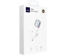 WiWU - automobilinis įkroviklis Mars Series Wi-QC021 30W PD+QC 1xUSB C - baltas