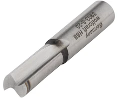 Wolfcraft 1 HSS STRAIGHT BIT. 8 MM SHANK