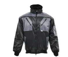 Darbinė striukė Sara Workwear, juoda/pilka, XXXL dydis