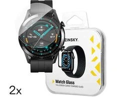 Wozinsky Full Glue Apsauginis stiklas Huawei Watch GT 2 / GT 2 Pro 46mm (2 vnt.)