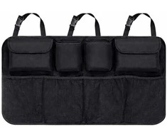 Wozinsky Large Car Organizer for Back Seat Backrest and Trunk - Juodas