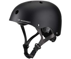 Wozinsky Lengvas BMX/Paspirtuko Šalmas M - Juodas