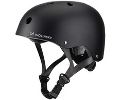 Wozinsky Lengvas BMX/Paspirtuko Šalmas S - Juodas