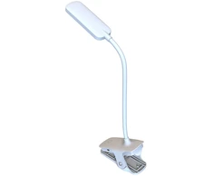 Wozinsky VT-02 Mini LED Reading Lamp with Clip and USB-C Cable 80 cm - Baltas