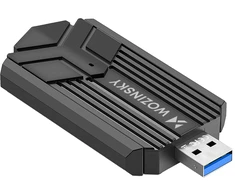 Wozinsky WAX-1800 Dual-Band Wireless USB 3.0 WiFi 6 Adapteris - Juodas
