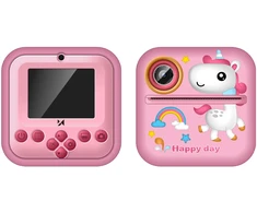 Wozinsky WDT-03 Thermal Spausdintuvas Camera for Kids - Rožinė