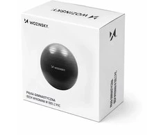 Wozinsky WGB65BB Gymnastic Exercise Ball 65 cm - Juodas