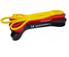 Wozinsky WGO-3 latekso pasipriešinimo juostos - 3 vnt.