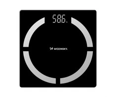 Wozinsky WIWL-30 išmaniosios vonios svarstyklės su „Bluetooth“ – Juodas