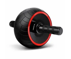 Wozinsky WKDC-17 Ab Wheel with Mat - Juodas