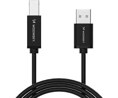 Wozinsky WKDDY3S USB-B - USB-A 480Mb/s kabelis 2m - juodas