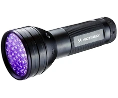 Wozinsky WLT-51L IP65 UV Flashlight for Trace Detection - Juodas