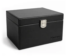 Wozinsky WPB-R16 RFID Blocking Box for Keyless Keys with Compartments 16x12x9 cm - Juodas